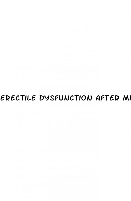 erectile dysfunction after microdiscectomy