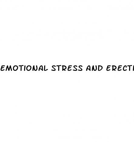 emotional stress and erectile dysfunction