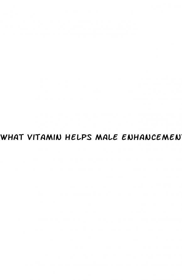 what vitamin helps male enhancement
