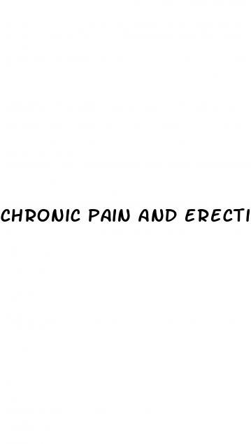chronic pain and erectile dysfunction pubmed