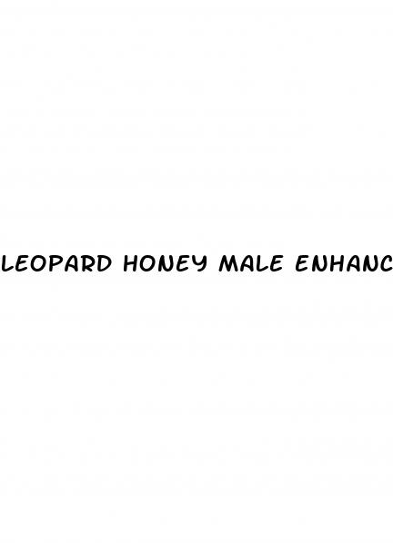leopard honey male enhancement