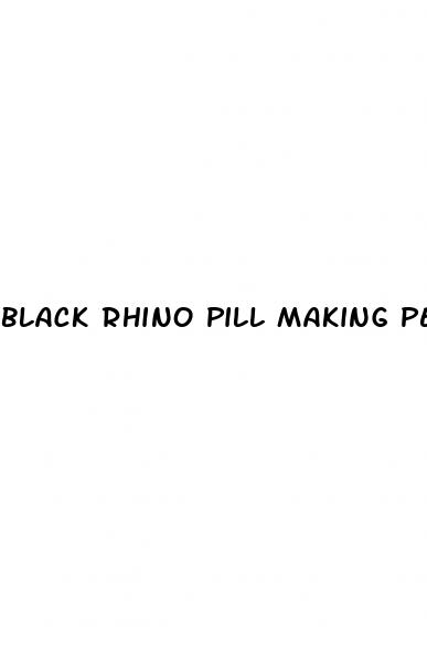 black rhino pill making people sick