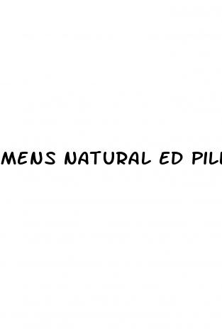 mens natural ed pills