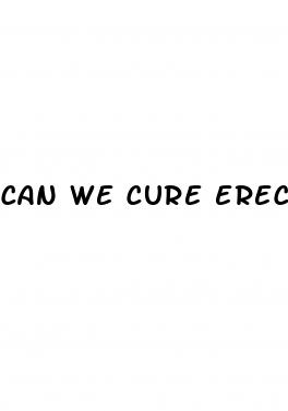 can we cure erectile dysfunction at home