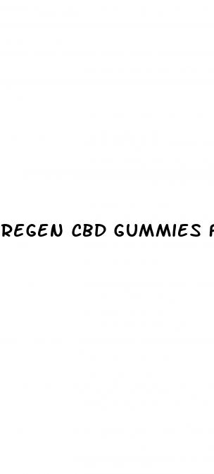regen cbd gummies for ed reviews