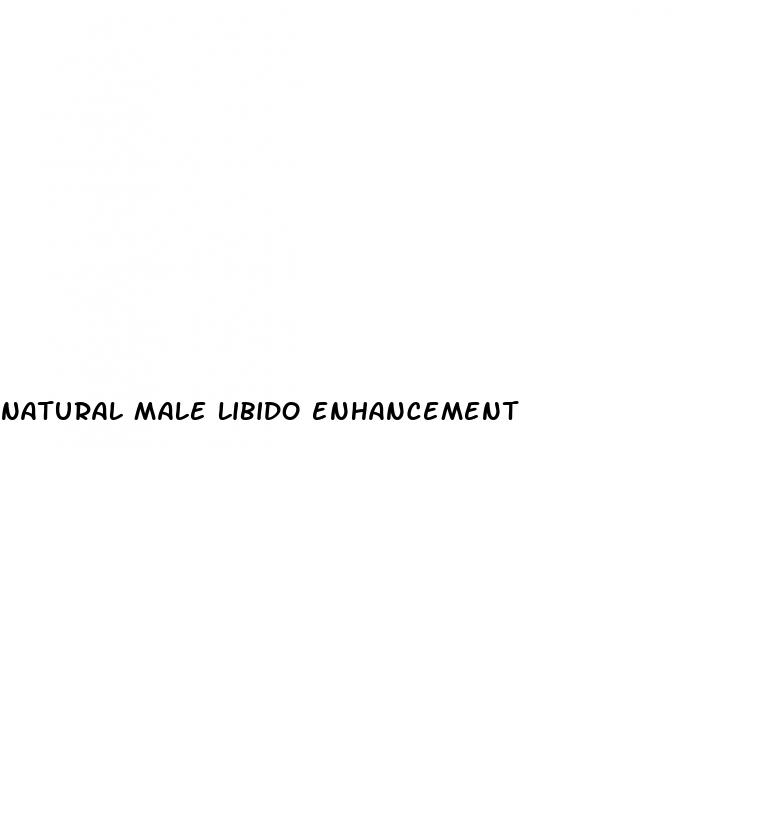 natural male libido enhancement