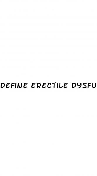 define erectile dysfunction therapy
