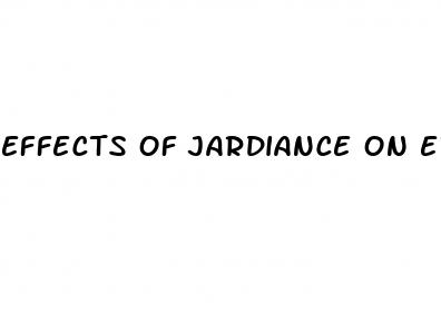 effects of jardiance on erectile dysfunction