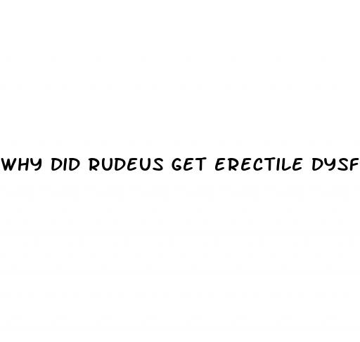 why did rudeus get erectile dysfunction