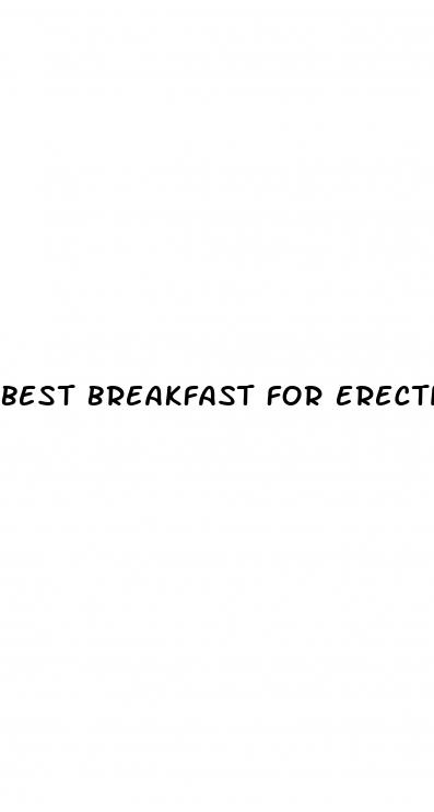 best breakfast for erectile dysfunction
