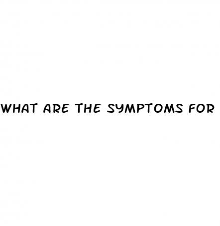 what are the symptoms for erectile dysfunction