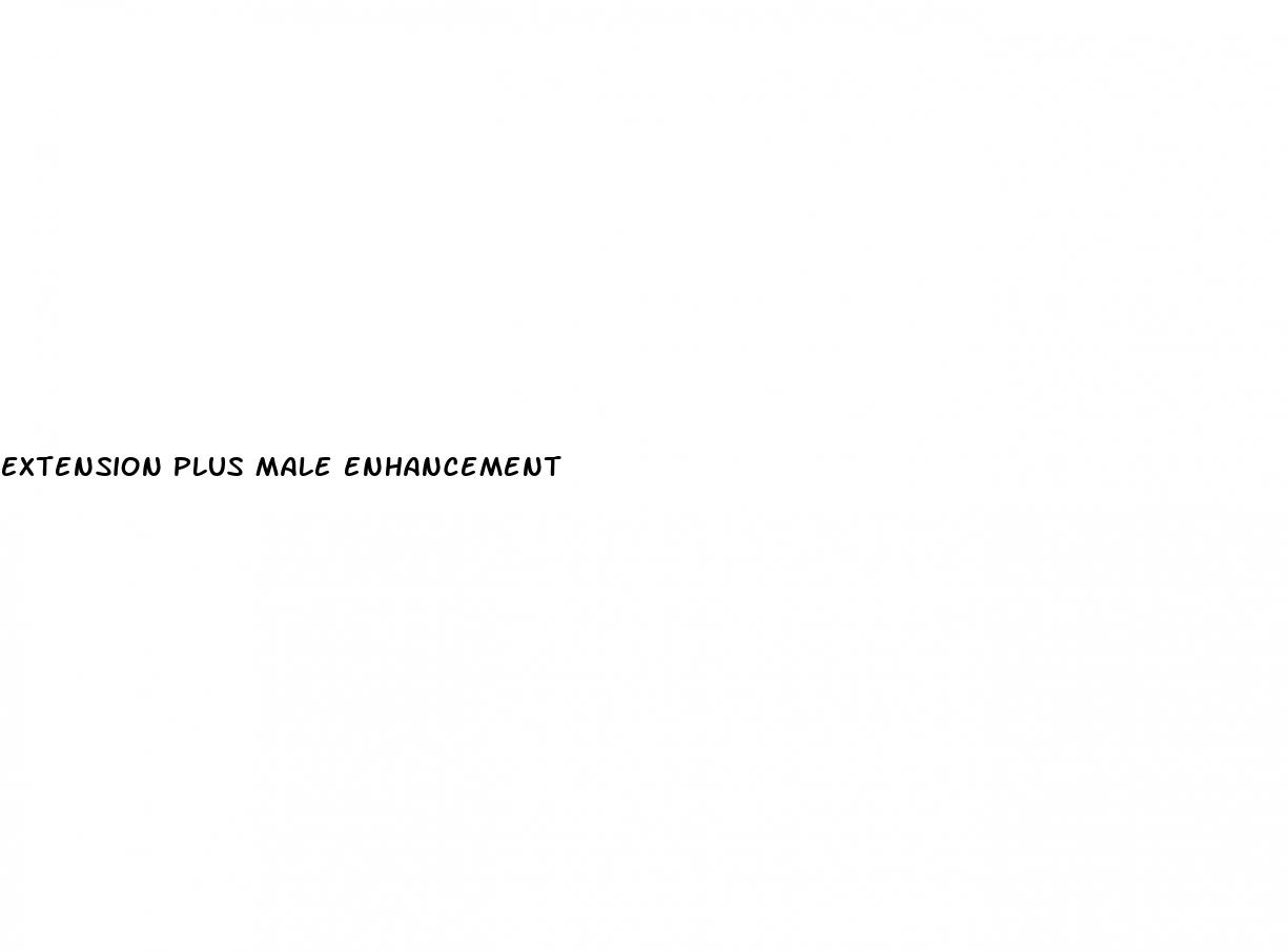 extension plus male enhancement