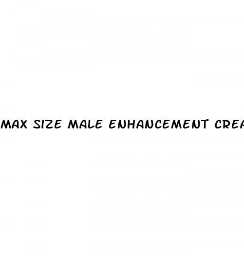 max size male enhancement cream by md science lab