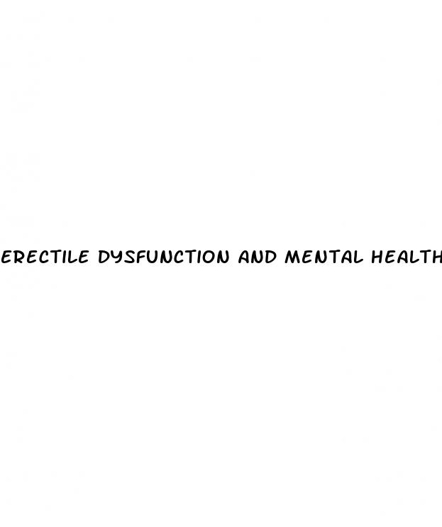 erectile dysfunction and mental health