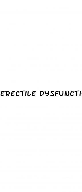 erectile dysfunction is normal