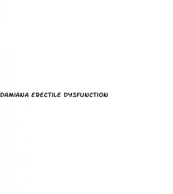 damiana erectile dysfunction