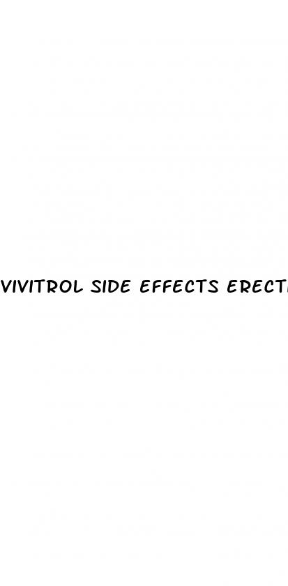 vivitrol side effects erectile dysfunction