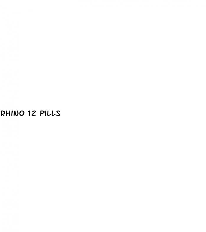 rhino 12 pills