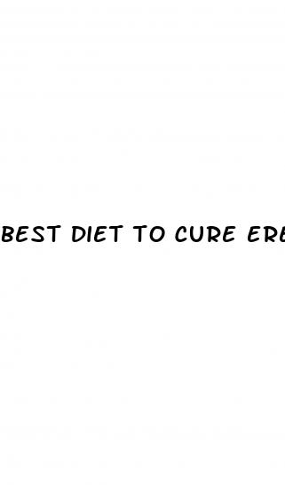 best diet to cure erectile dysfunction