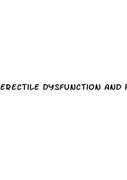 erectile dysfunction and premature ejaculation medicine