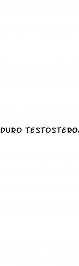 duro testosterone male enhancement
