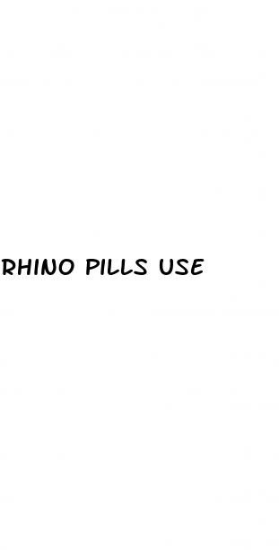 rhino pills use