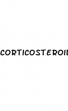 corticosteroids erectile dysfunction