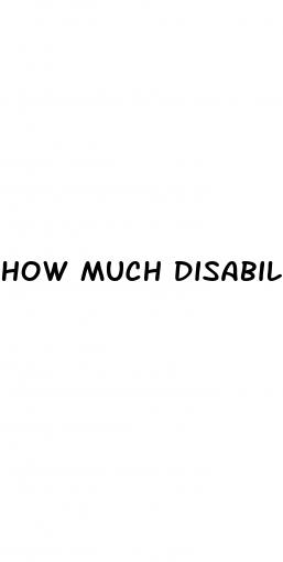 how much disability for erectile dysfunction