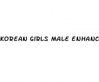 korean girls male enhancement