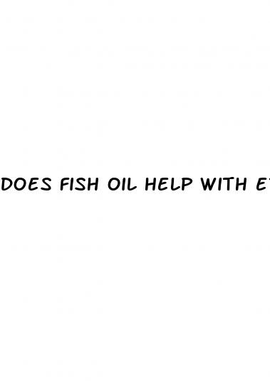 does fish oil help with erectile dysfunction