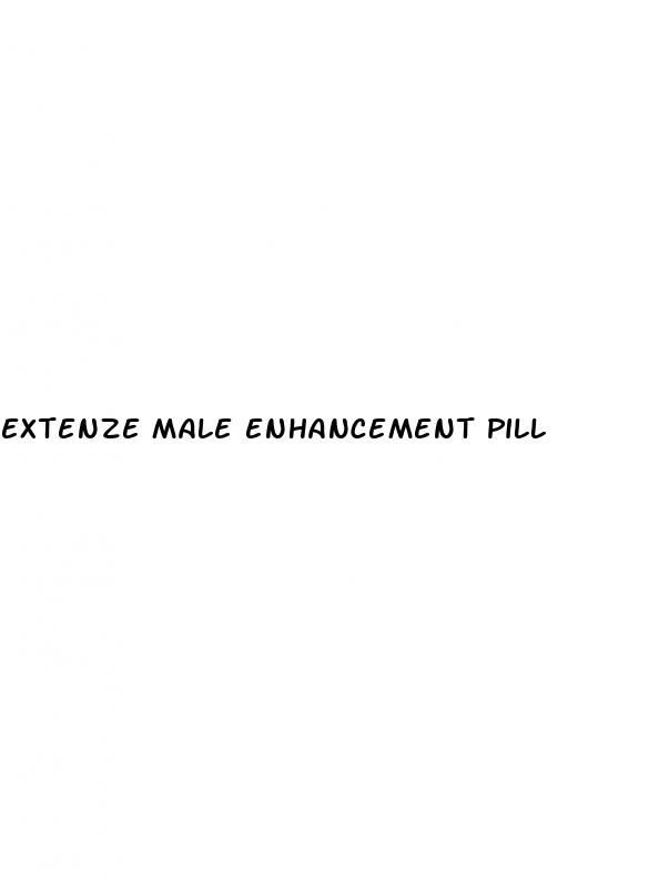 extenze male enhancement pill