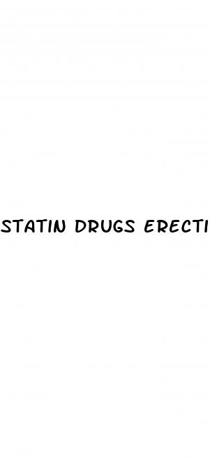 statin drugs erectile dysfunction