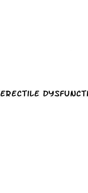 erectile dysfunction after bladder cancer
