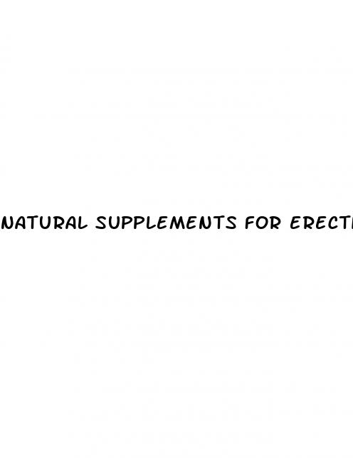 natural supplements for erectile dysfunction gnc