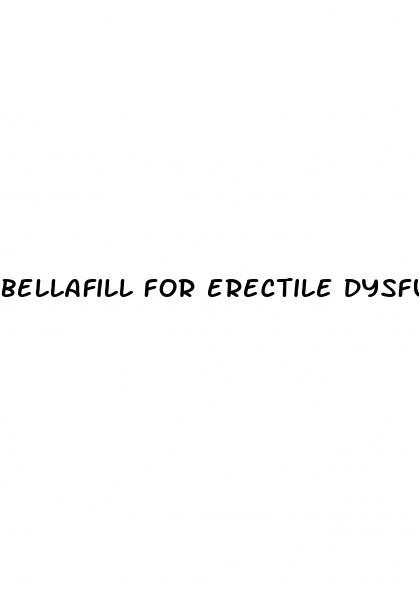 bellafill for erectile dysfunction