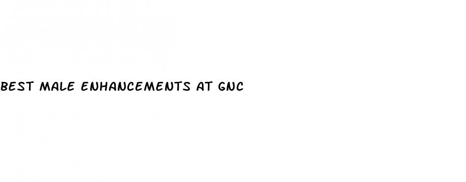 best male enhancements at gnc