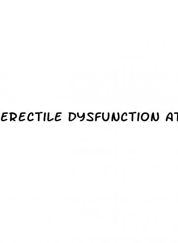 erectile dysfunction at 26