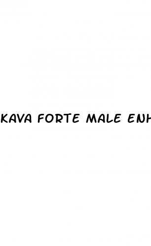 kava forte male enhancement