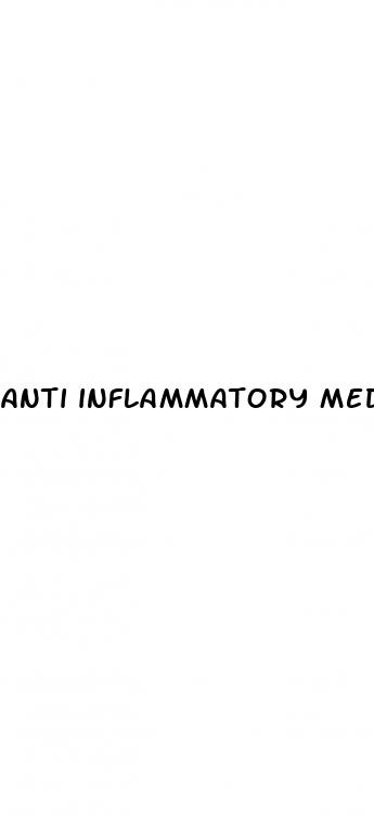 anti inflammatory medicine affect erectile dysfunction