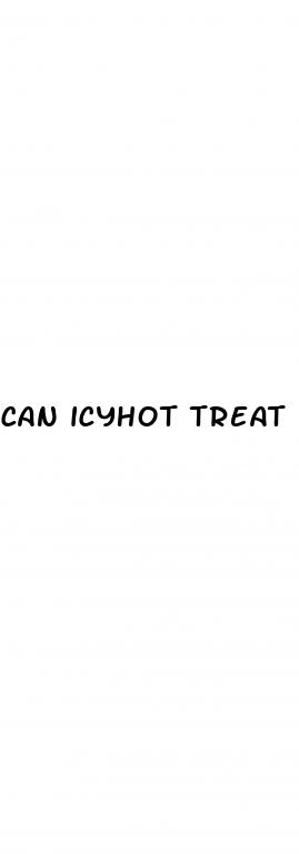 can icyhot treat erectile dysfunction