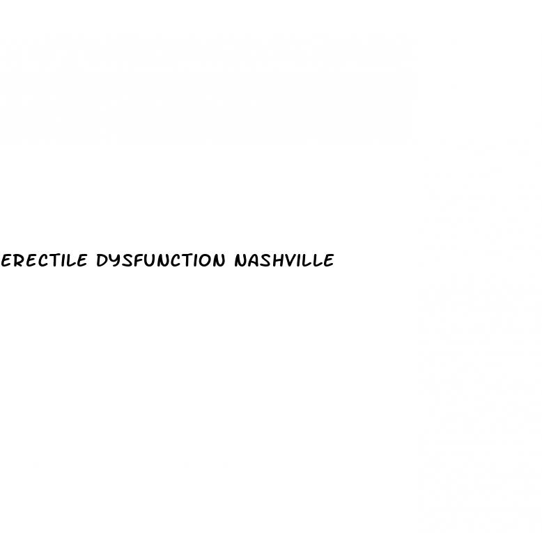 erectile dysfunction nashville