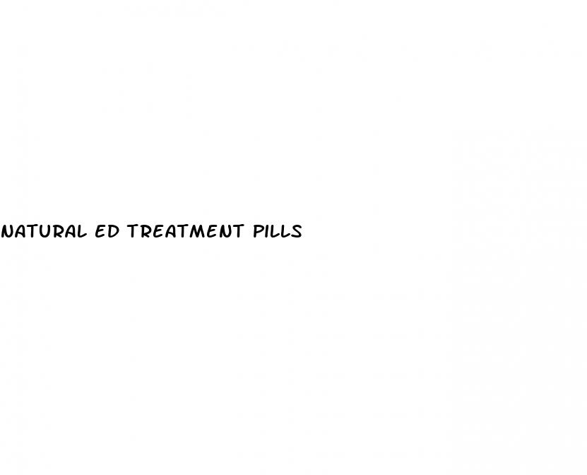 natural ed treatment pills