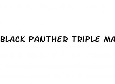 black panther triple maximum male enhancement
