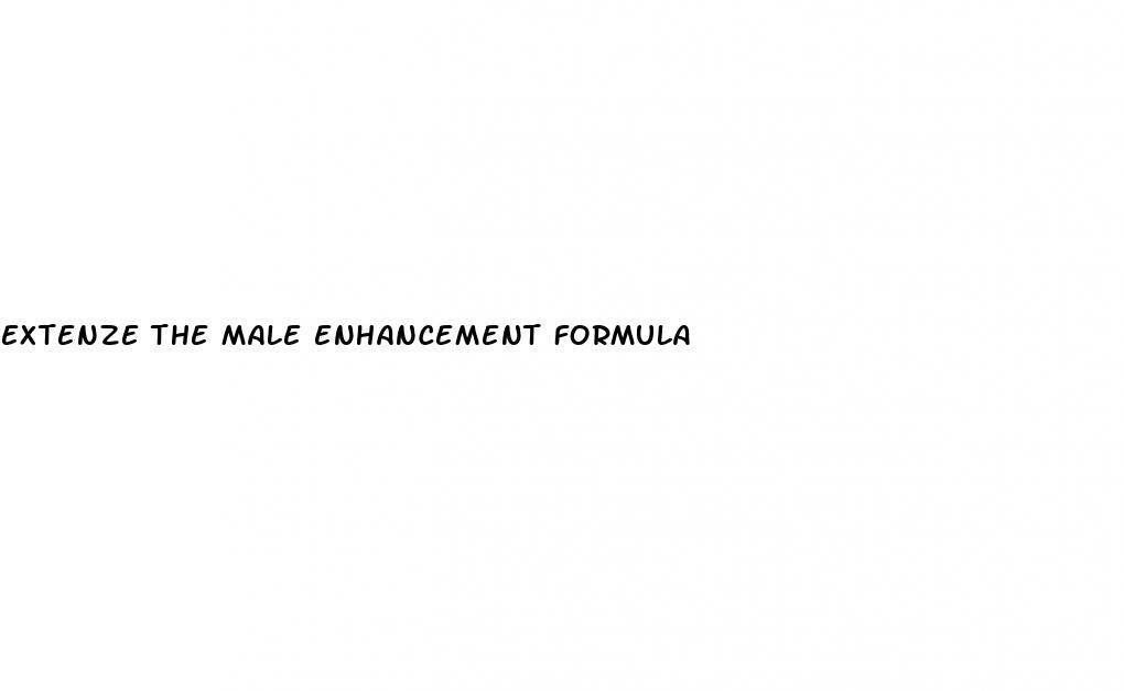 extenze the male enhancement formula