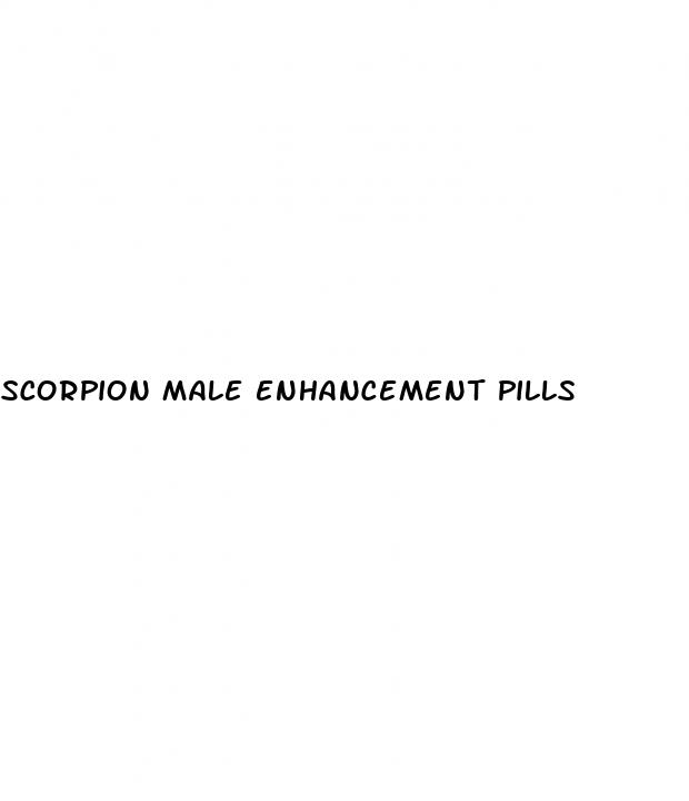 scorpion male enhancement pills