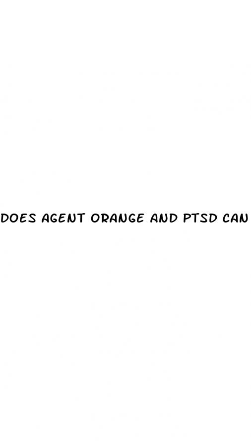 does agent orange and ptsd can cause erectile dysfunction