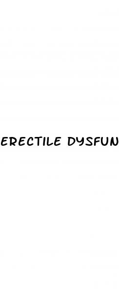erectile dysfunction nervous system