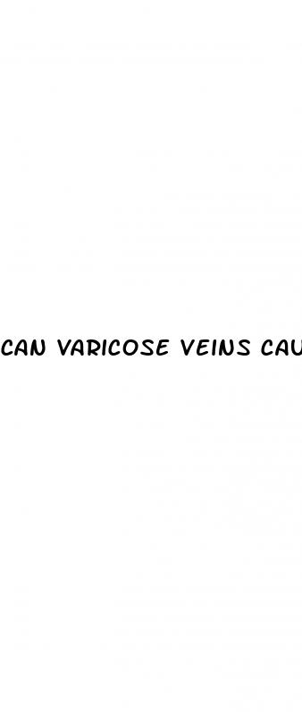 can varicose veins cause erectile dysfunction