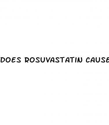 does rosuvastatin cause erectile dysfunction