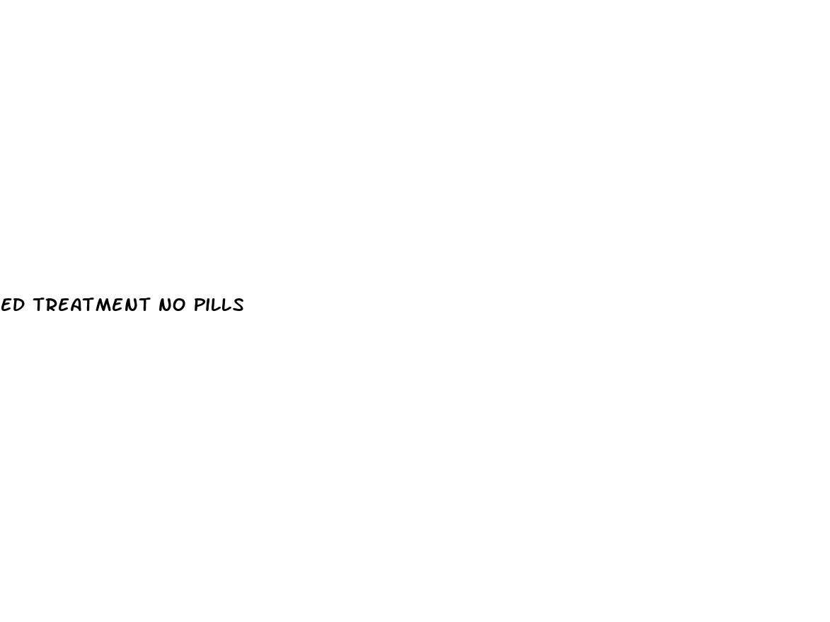 ed treatment no pills